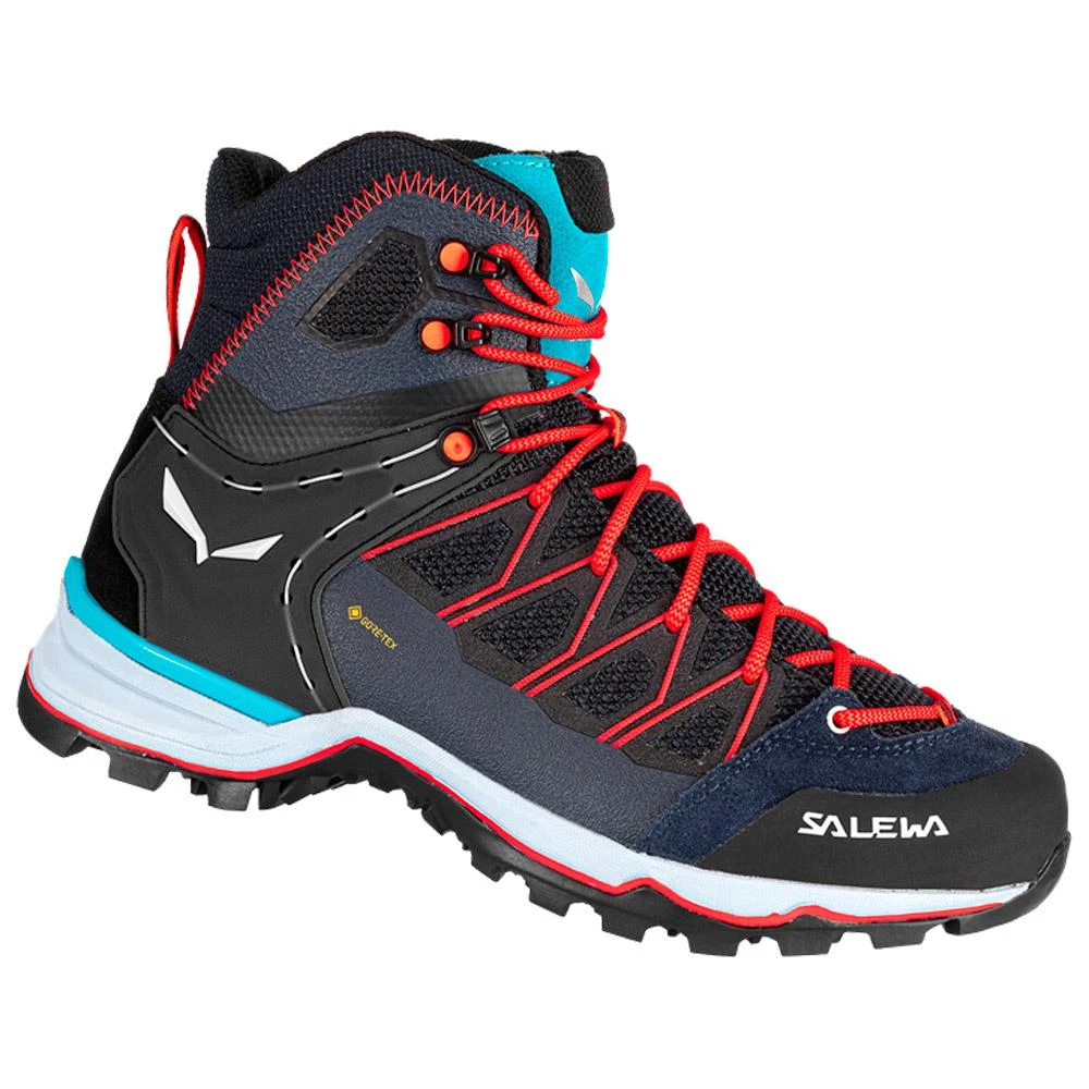 Chaussures De Trek Et Montagne Salewa MTN Trainer Lite Mid GTX Wmn Premium Navy Blue Fog 3 Chaussures De Trek Et Montagne Salewa MTN Trainer Lite Mid GTX Wmn Premium Navy Blue Fog
