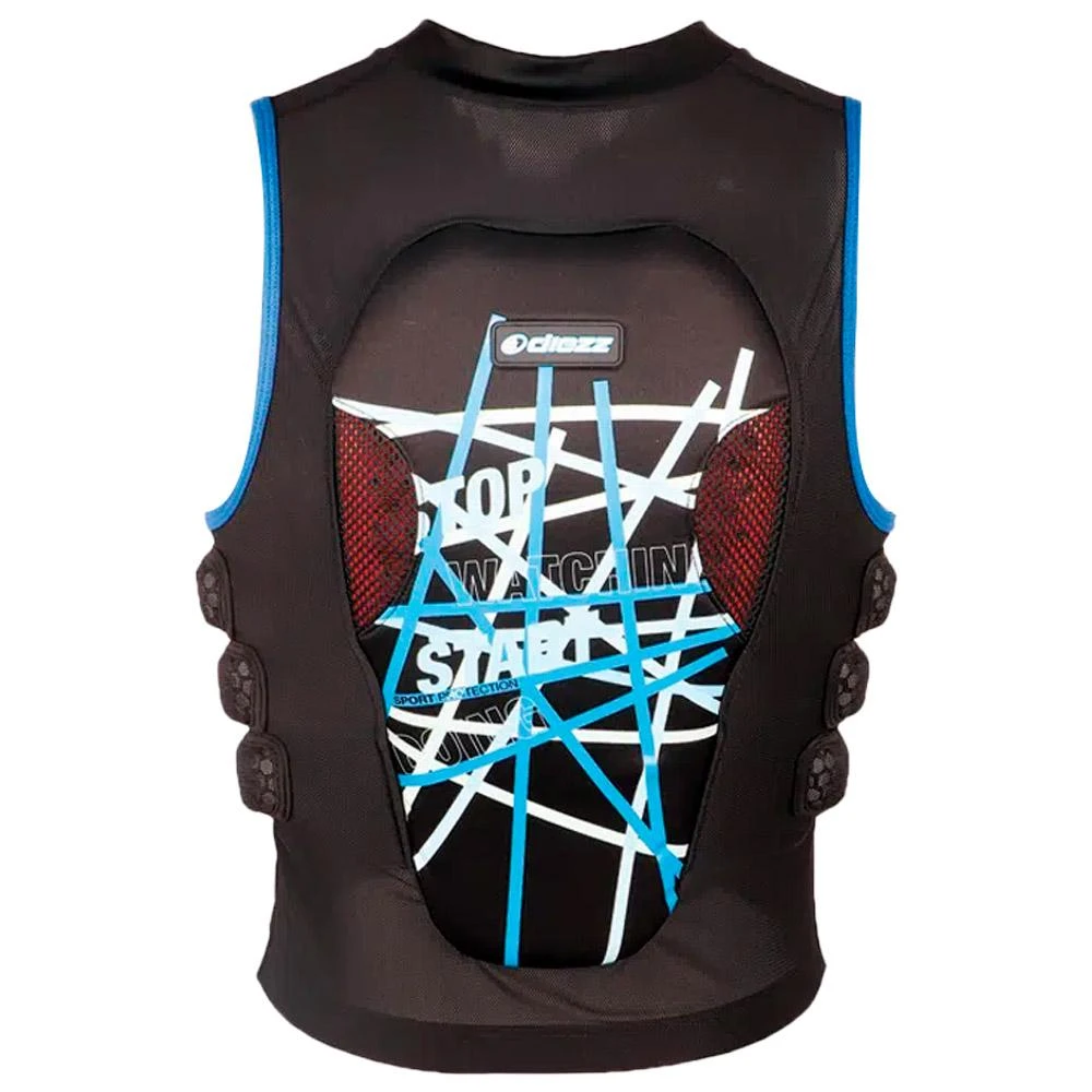 Protection Dorsale Diezz 2AC Junior Black Blue 4 Protection Dorsale Diezz 2AC Junior Black Blue – Image 2