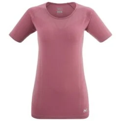 Tee-shirt De Rando Millet LTK Seamless Light II S/S W Rose Brown