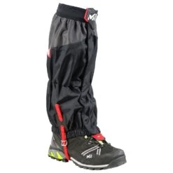 Guêtres Millet High Route Black Red
