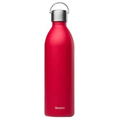 Gourde Qwetch Bouteille Isotherme Active 1L Matt Grenat