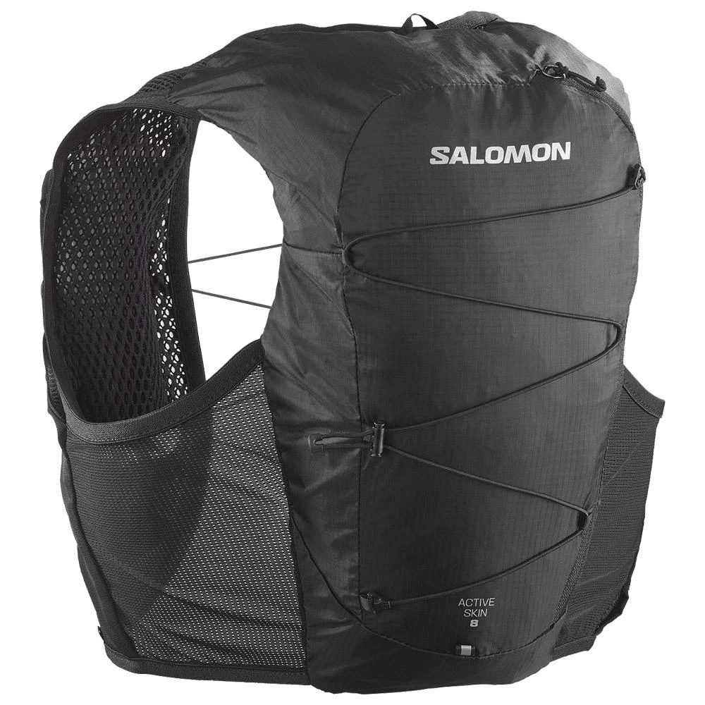 Gilet Trail Salomon Active Skin 8 Black 4 Gilet Trail Salomon Active Skin 8 Black – Image 2