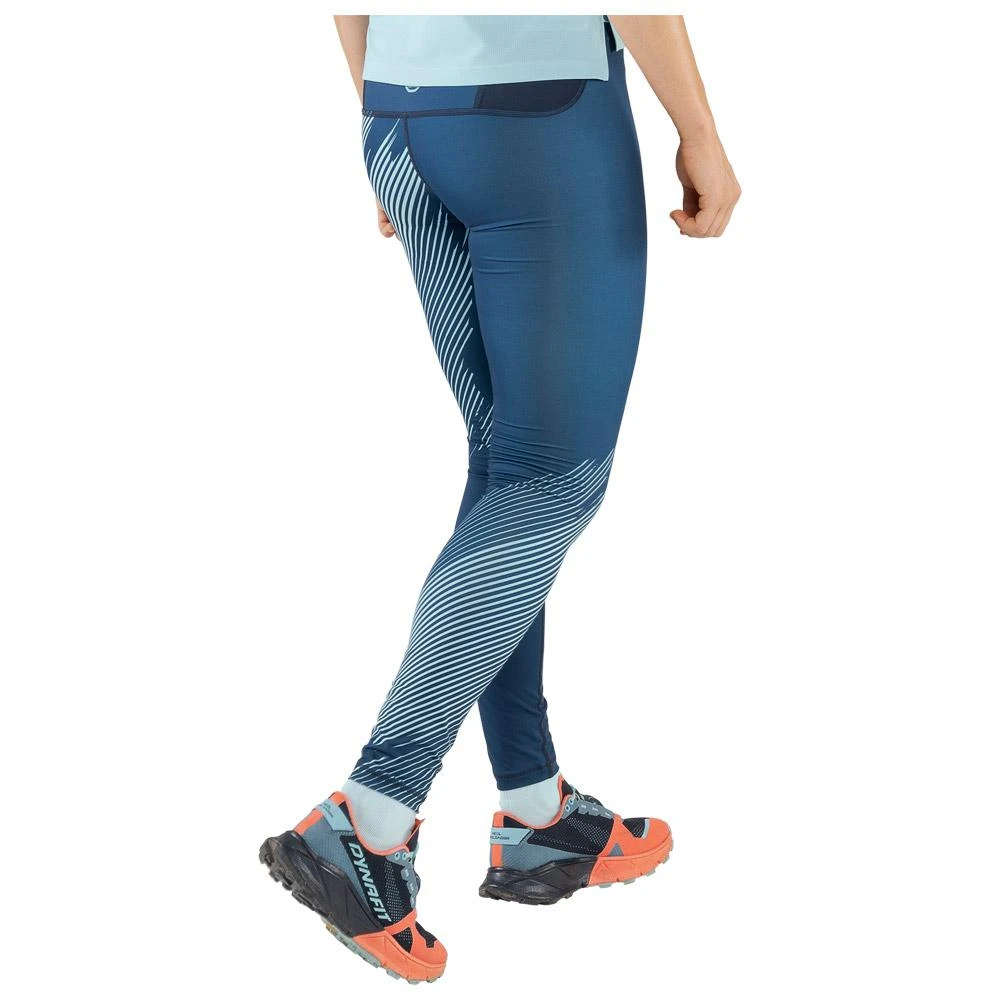 Collant De Trail Dynafit Ultra Graphic Tights W Blueberry Marine Blue 4 Collant De Trail Dynafit Ultra Graphic Tights W Blueberry Marine Blue – Image 2