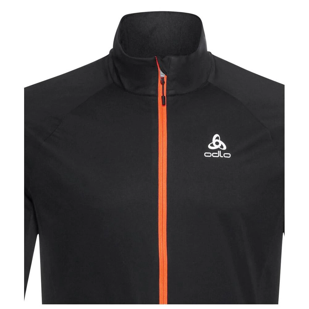 Veste De Trail Odlo Zeroweight Logic Black Exuberant Orange 5 Veste De Trail Odlo Zeroweight Logic Black Exuberant Orange – Image 3