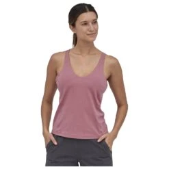Tee-shirt D’escalade Patagonia W's Tadra Tank Light Evening Mauve -Plein Air Sports Équipements Magasin 10d8e4d2e1f173c45a03ffcc8417bafafbebe253 E22PATATEH2357213 4