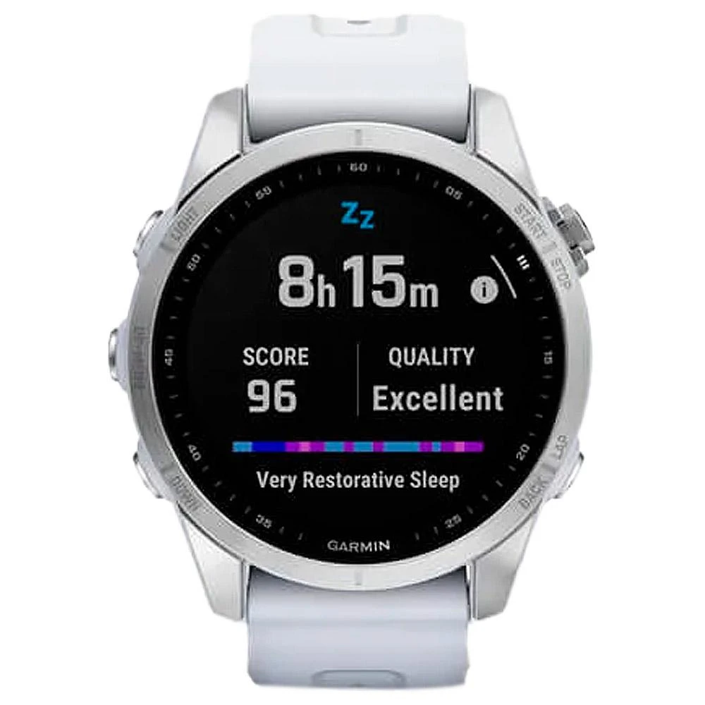 Montres GPS Garmin Fenix 7S White Testone Band 5 Montres GPS Garmin Fenix 7S White Testone Band – Image 3