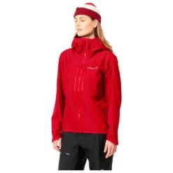 Veste D’alpinisme Norrona Falketind Gore-Tex Paclite W's Jkt Jester Red True Red -Plein Air Sports Équipements Magasin 136129048925bf2dbcd4a6bf196e9f1ecbf1f0ac E22NORRTEH2204931 3