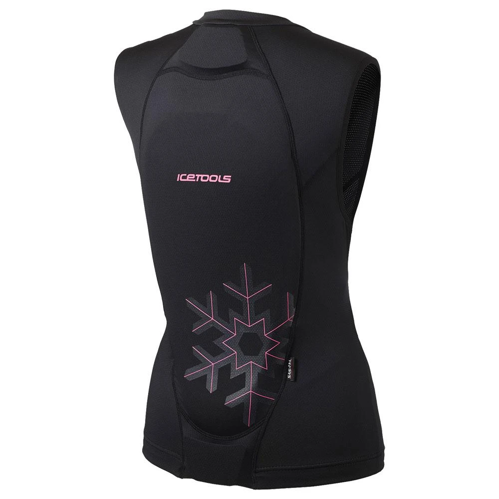Protection Dorsale Icetools Lite Vest Lady Black Coral 4 Protection Dorsale Icetools Lite Vest Lady Black Coral – Image 2