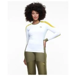 Tee-shirt De Rando Kari Traa Sanne Hiking LS Bwhite -Plein Air Sports Équipements Magasin 174a524e3e7d1f8a1384872c060ba3091ee59147 E22KARITTH1214870 11