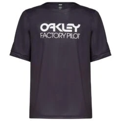 Maillot VTT Oakley Factory Pilot MTB SS Jersey Blackout
