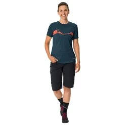 Maillot VTT Vaude Women's Bracket T-Shirt Dark Sea -Plein Air Sports Équipements Magasin 1c7ed9c787cd507d68334913532ae7b3e2866871 E22VAUDVTT2211447 5