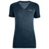 Tee-shirt De Rando Salewa Puez Melange Dry V-Neck W Navy Blazer Melange -Plein Air Sports Équipements Magasin 21f571583c213f34c0e877e497eb502354753707 E22SALETEH1203939 0