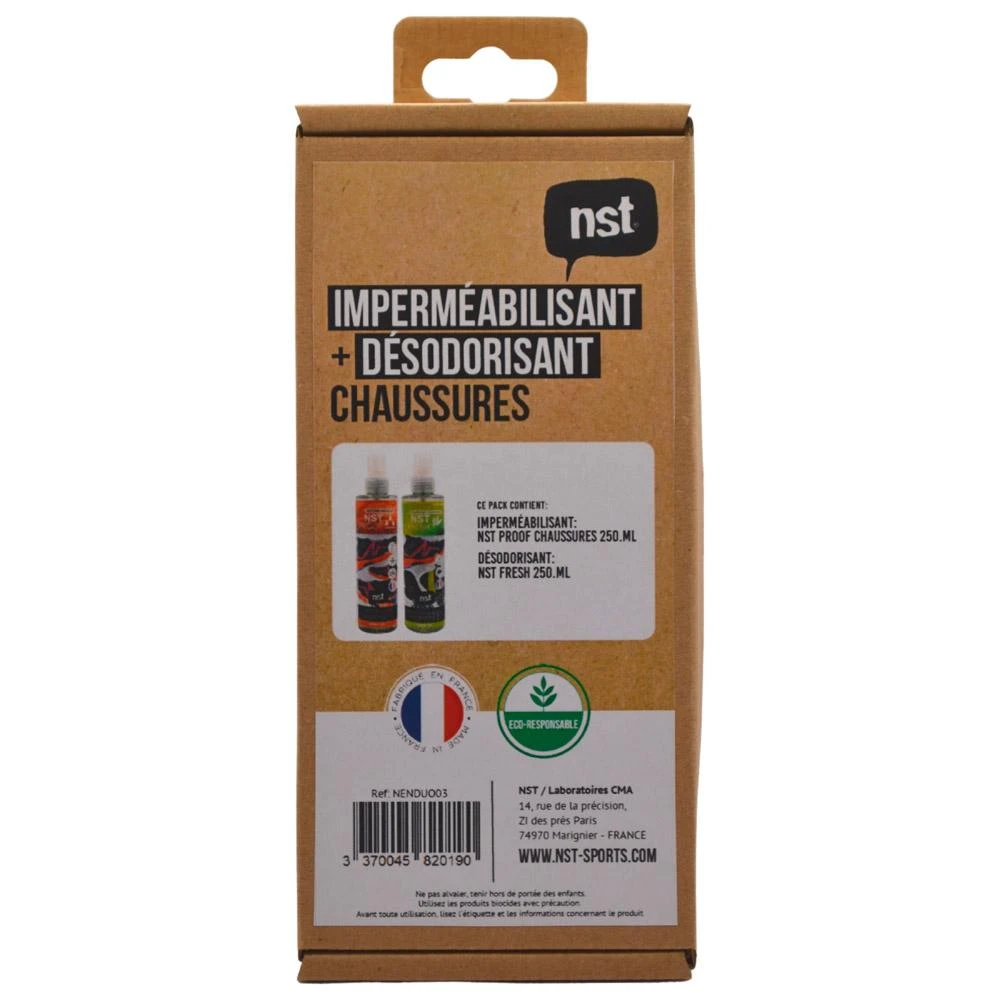 Imperméabilisant Chaussure Nst Sports Pack Duo Chaussure Proof Spray 250mL + Fresh 250mL 4 Imperméabilisant Chaussure Nst Sports Pack Duo Chaussure Proof Spray 250mL + Fresh 250mL – Image 2