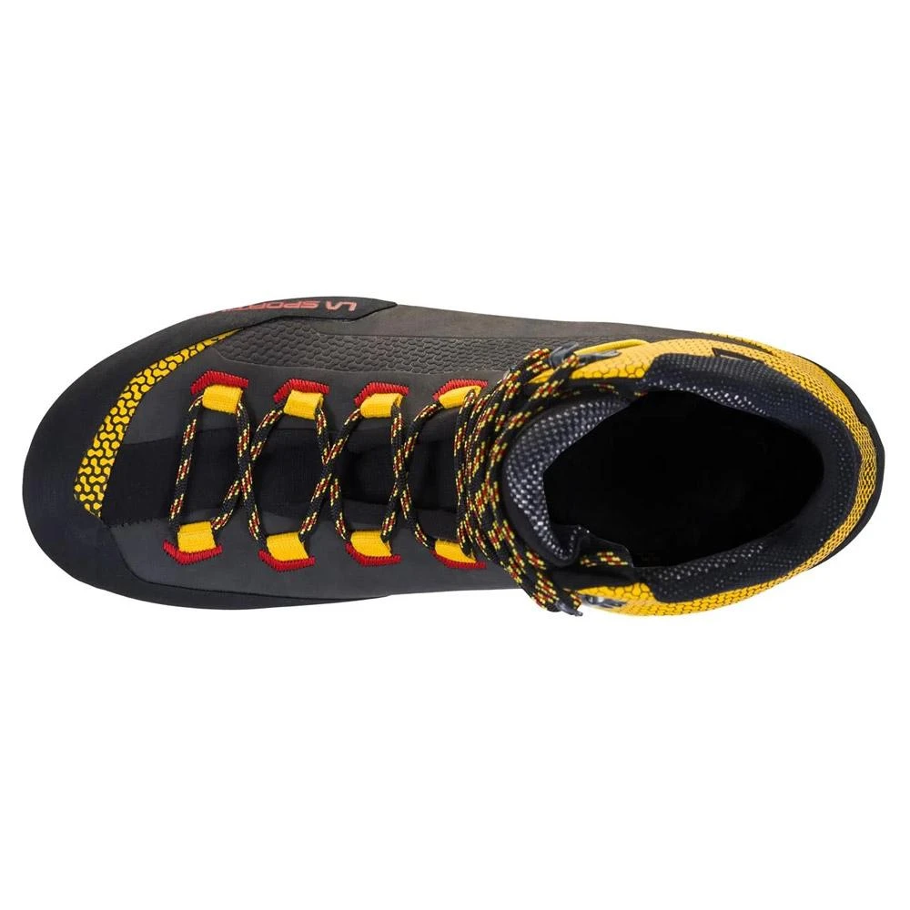 Chaussures D'alpinisme La Sportiva Trango Tech Leather Gtx Black Yellow 6 Chaussures D'alpinisme La Sportiva Trango Tech Leather Gtx Black Yellow – Image 4