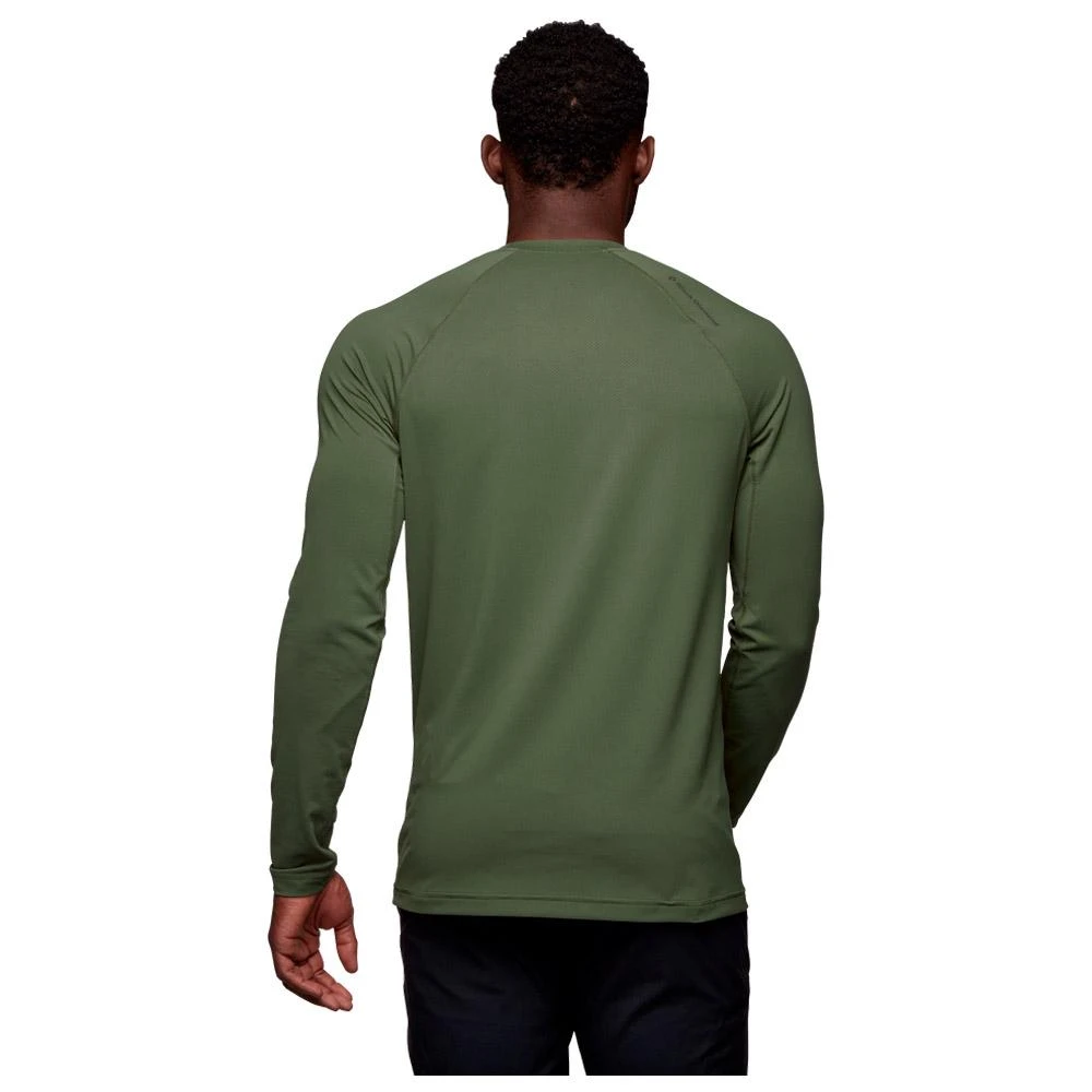 Tee-shirt D’escalade Black Diamond M Alpenglow L/S Crew Tundra 4 Tee-shirt D’escalade Black Diamond M Alpenglow L/S Crew Tundra – Image 2