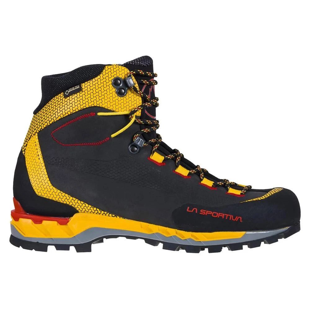 Chaussures D'alpinisme La Sportiva Trango Tech Leather Gtx Black Yellow 4 Chaussures D'alpinisme La Sportiva Trango Tech Leather Gtx Black Yellow – Image 2