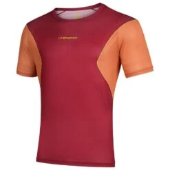 Tee-shirt De Trail La Sportiva Resolute T-Shirt Sangria Hawaiian Sun
