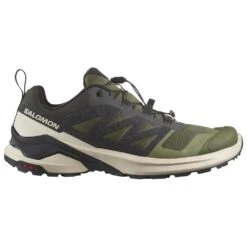 Chaussures De Trail Salomon X-Adventure Olive Night Rainy Day Black