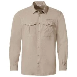 Chemise De Rando Vaude Men's Rosemoor L/S Shirt II Linen