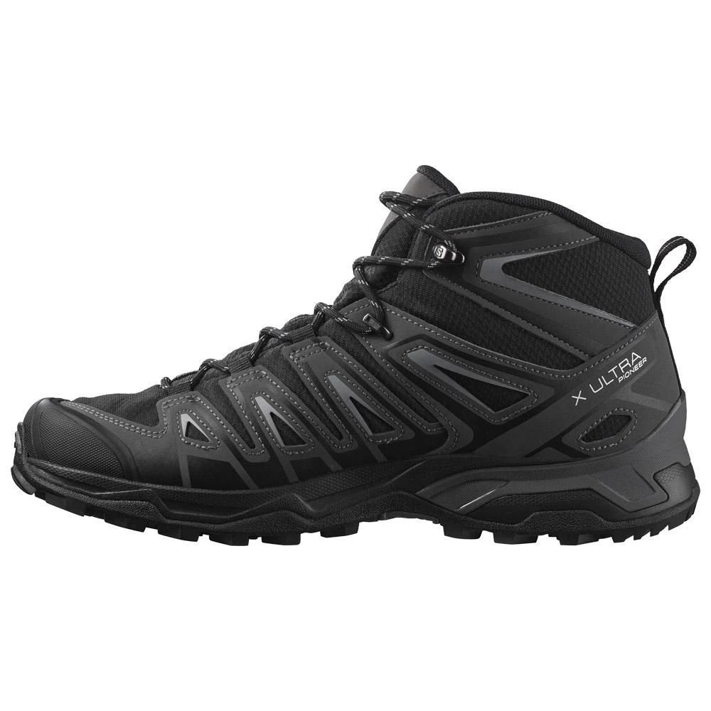 Chaussures De Randonnée Salomon X Ultra Pioneer Mid Gtx Black Magnet Monument 4 Chaussures De Randonnée Salomon X Ultra Pioneer Mid Gtx Black Magnet Monument – Image 2