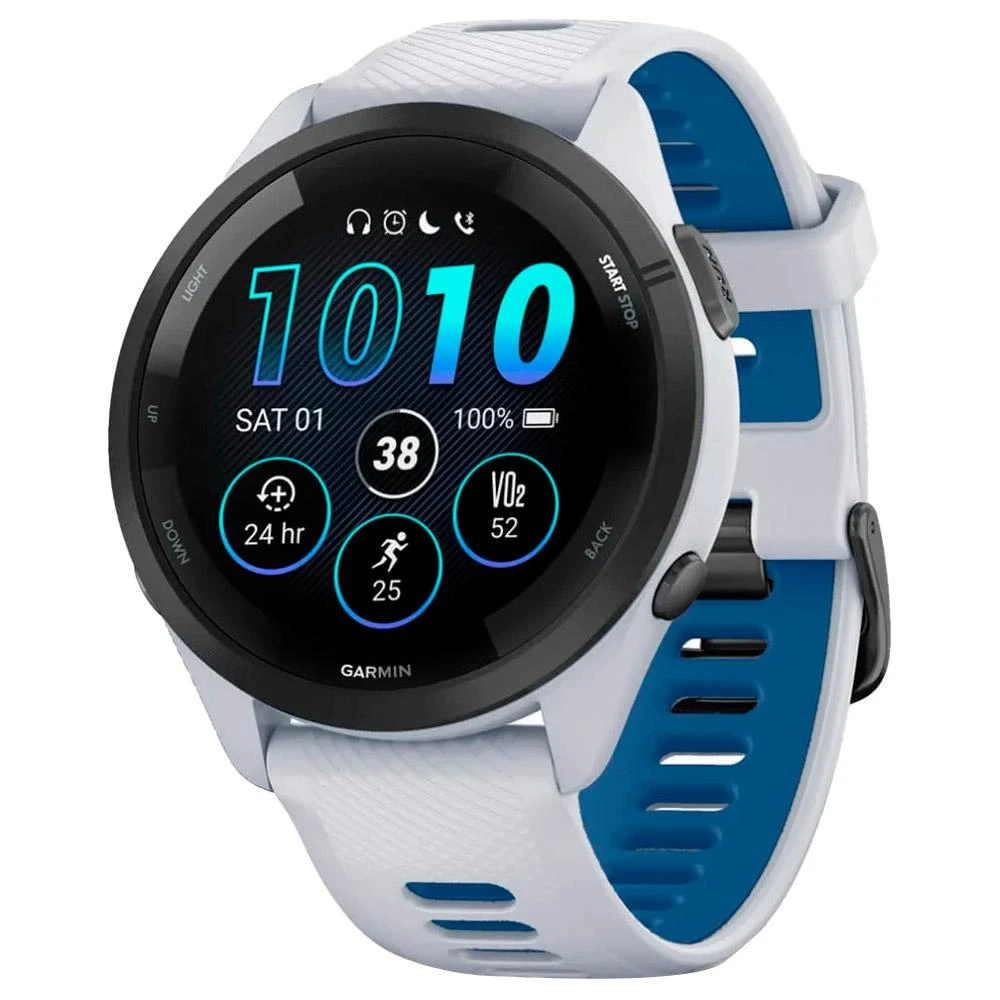 Montres GPS Garmin Forerunner 265 Blanc Bleu 3 Montres GPS Garmin Forerunner 265 Blanc Bleu