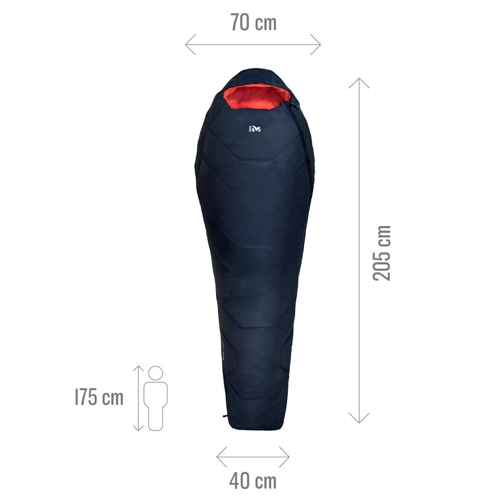 Sac De Couchage Millet Baikal 750 W Navy Blue 5 Sac De Couchage Millet Baikal 750 W Navy Blue – Image 3