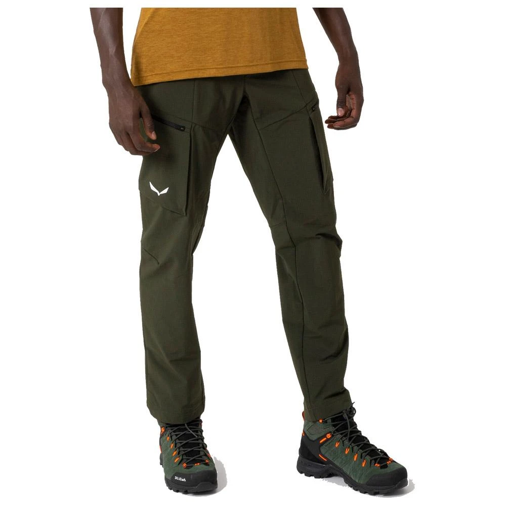 Pantalon De Rando Salewa Puez Durastretch Cargo Pants M Dark Olive 5 Pantalon De Rando Salewa Puez Durastretch Cargo Pants M Dark Olive – Image 3