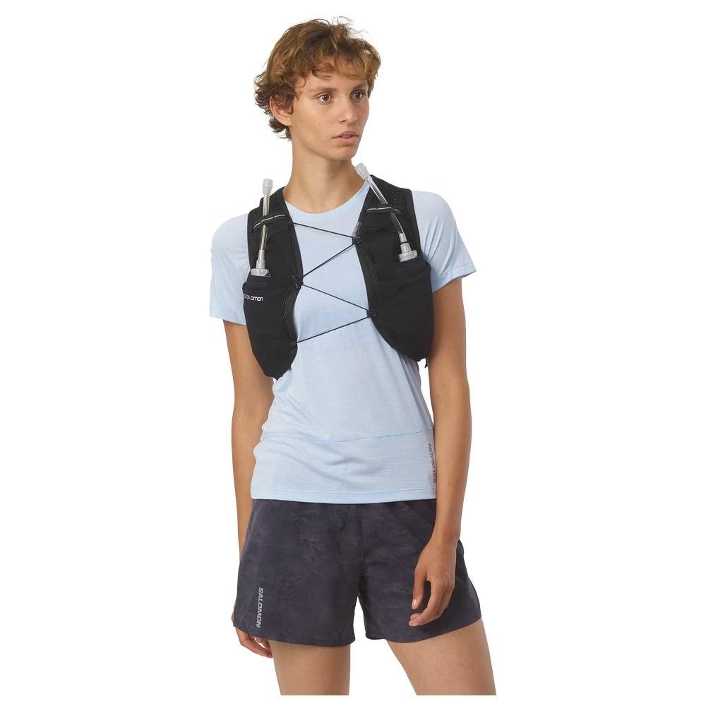 Gilet Trail Salomon Active Skin 8 Wmn With Flask Black Black 5 Gilet Trail Salomon Active Skin 8 Wmn With Flask Black Black – Image 3