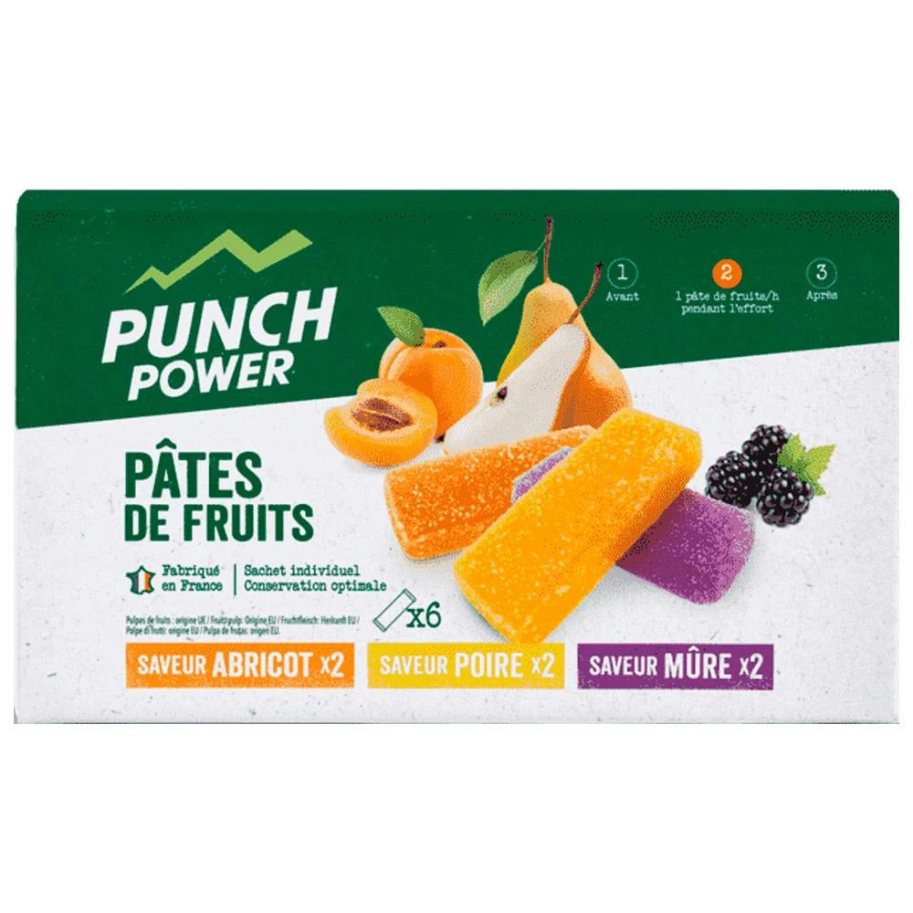 Barre Energétique Punch Power Pâtes De Fruits Energétiques Multifruits 3 Barre Energétique Punch Power Pâtes De Fruits Energétiques Multifruits