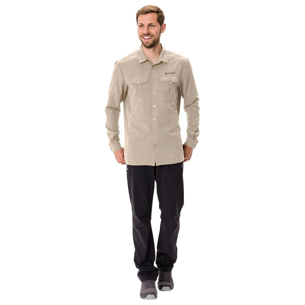 Chemise De Rando Vaude Men's Rosemoor L/S Shirt II Linen 8 Chemise De Rando Vaude Men's Rosemoor L/S Shirt II Linen – Image 6