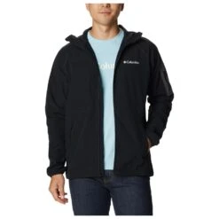 Veste De Rando Columbia M's Tall Heights Hooded Softshell Black -Plein Air Sports Équipements Magasin 6bb54fe90a26ecee75a908ba8c9083df15c2f182 E22COLUTTH1212993 4