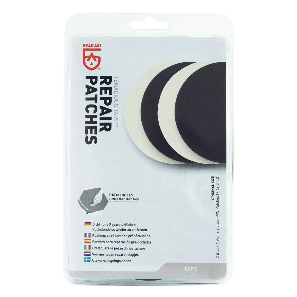 Produit Entretien Gear Aid Patch Nylon/PVC Noir & Blanc 3 Produit Entretien Gear Aid Patch Nylon/PVC Noir & Blanc