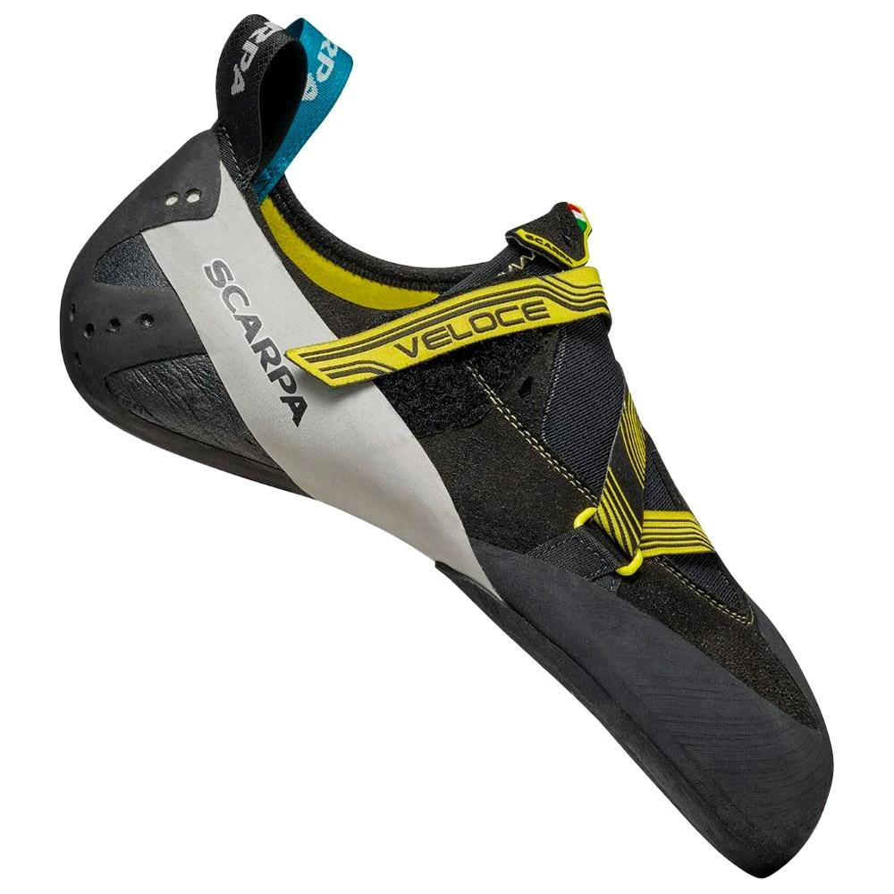 Chaussons D'escalade Scarpa Veloce Black Yellow 4 Chaussons D'escalade Scarpa Veloce Black Yellow – Image 2