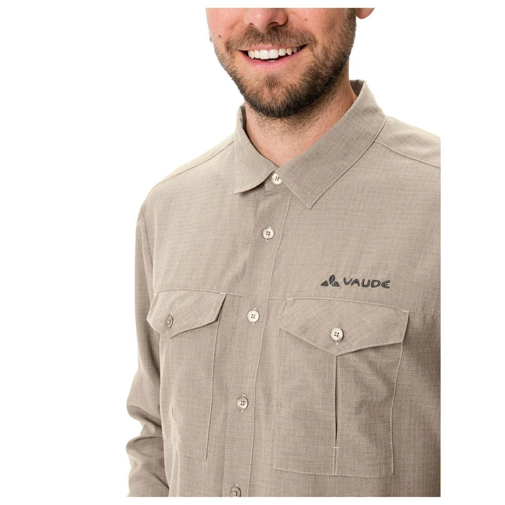 Chemise De Rando Vaude Men's Rosemoor L/S Shirt II Linen 4 Chemise De Rando Vaude Men's Rosemoor L/S Shirt II Linen – Image 2
