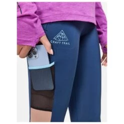 Collant De Trail Craft Pro Trail Tights Women Tide Sepia -Plein Air Sports Équipements Magasin 725dd3e00a75dfb47e066b0644c3a951d6a4024a H23CRAFACC3349530 901