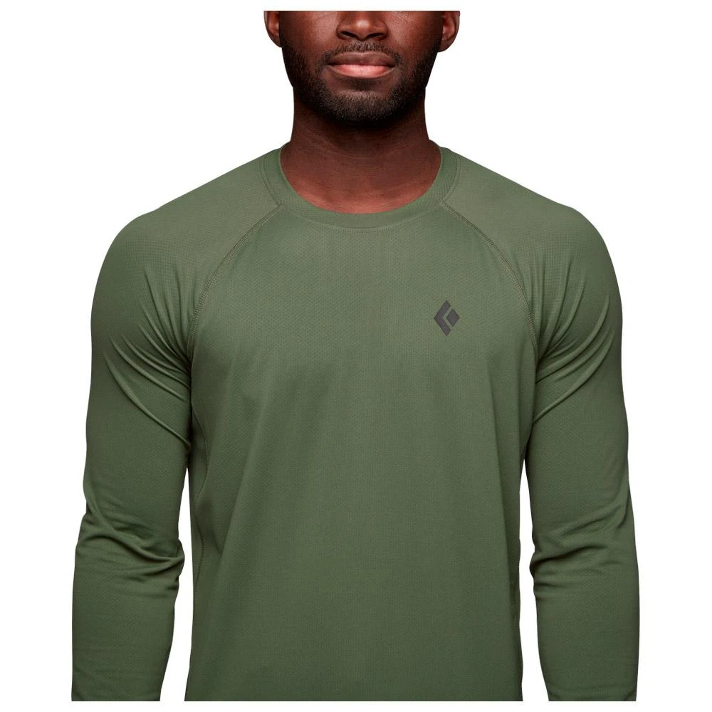 Tee-shirt D’escalade Black Diamond M Alpenglow L/S Crew Tundra 6 Tee-shirt D’escalade Black Diamond M Alpenglow L/S Crew Tundra – Image 4