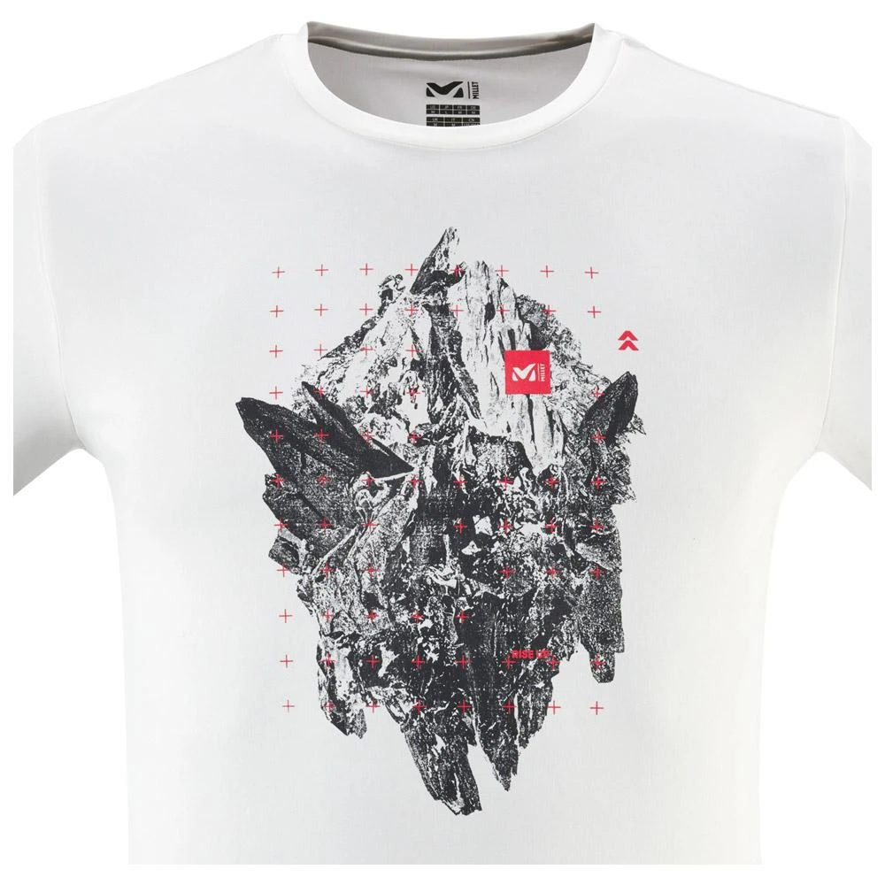 Tee-shirt De Rando Millet Trekker Shortsleeve Foggy Dew 4 Tee-shirt De Rando Millet Trekker Shortsleeve Foggy Dew – Image 2