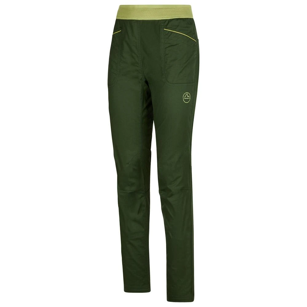 Pantalon D’escalade La Sportiva Itaca Pant W Forest Green Banana 3 Pantalon D’escalade La Sportiva Itaca Pant W Forest Green Banana