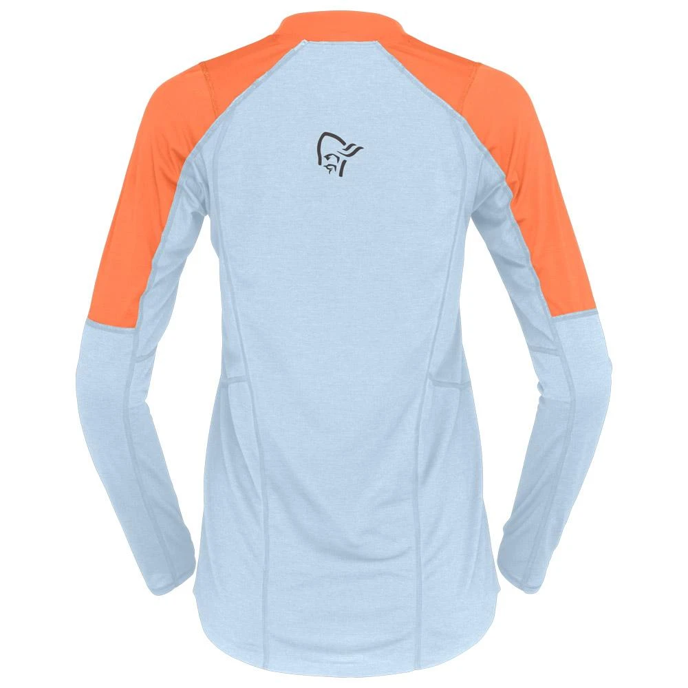 Tee-shirt De Trail Norrona Senja Equaliser Lightweight Long Sleeve W's Flamingo 4 Tee-shirt De Trail Norrona Senja Equaliser Lightweight Long Sleeve W's Flamingo – Image 2