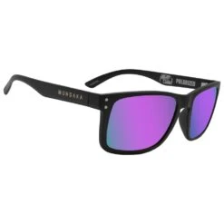 Lunettes De Soleil Mundaka Optic Pozz' Black Matte Smoke Purple Revo Cx Polarized