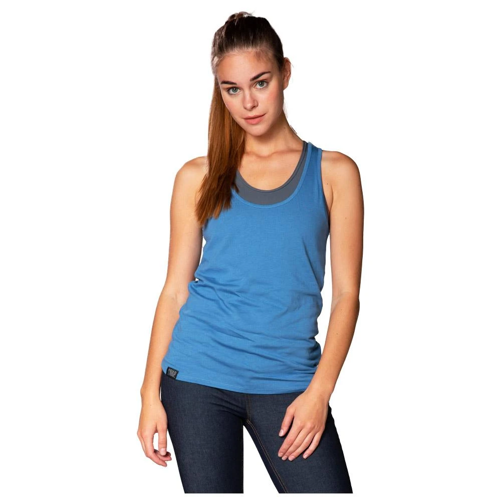 Tee-shirt D’escalade Snap W's Fit Tank Steel Blue 6 Tee-shirt D’escalade Snap W's Fit Tank Steel Blue – Image 4