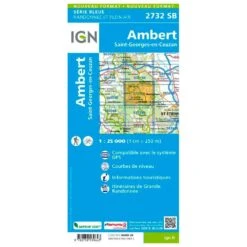 Carte IGN 2732SB Ambert, Saint-Georges-en-Couzan 5 Carte IGN 2732SB Ambert, Saint-Georges-en-Couzan -Plein Air Sports Équipements Magasin 89bdbc7ba979f3238458168fc2e8a926bfad3c84 H230IGNBIV354380 0IGN0677204 2