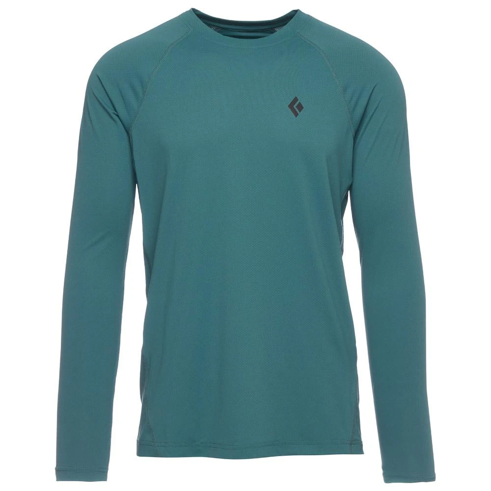 Tee-shirt D’escalade Black Diamond M Alpenglow L/S Crew Raging Sea 3 Tee-shirt D’escalade Black Diamond M Alpenglow L/S Crew Raging Sea