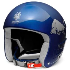 Casque Briko Vulcano FIS 6.8 Jr Red Bull Dark Blue Silver