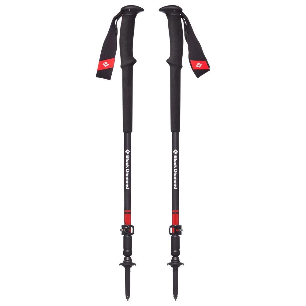 Bâton Black Diamond Trail Pro Trekking Poles 105-140 Cm Fire Red 5 Bâton Black Diamond Trail Pro Trekking Poles 105-140 Cm Fire Red – Image 3