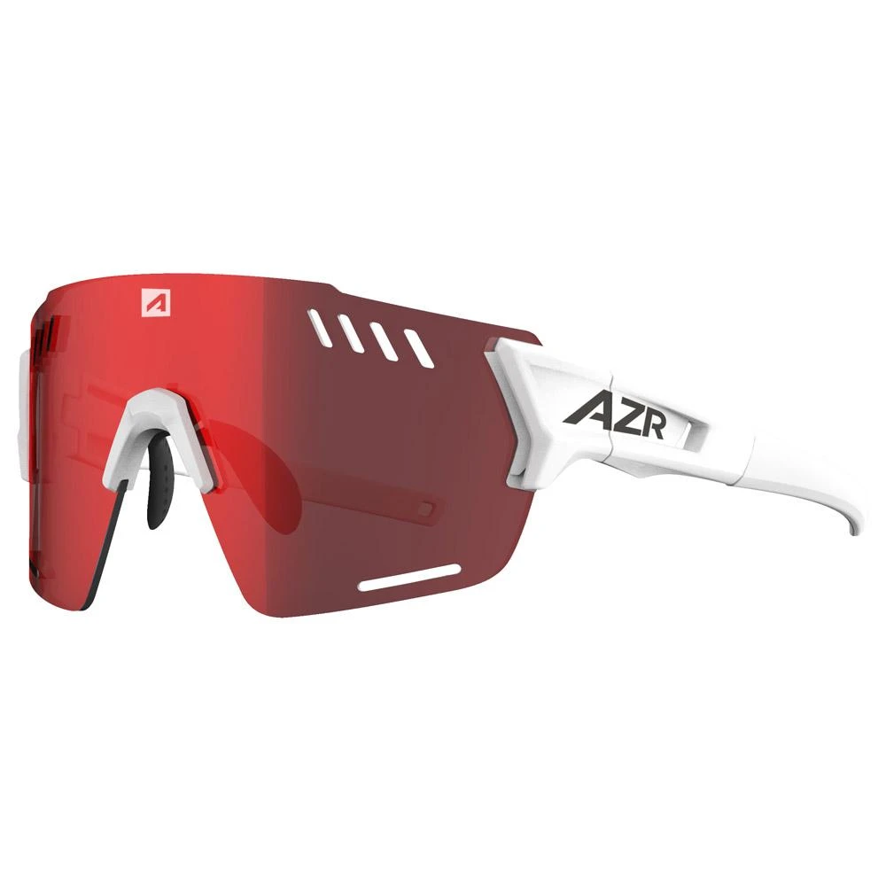 Lunettes De Soleil AZR Aspin Rx Blanche Mate Rouge Irisé 10 Lunettes De Soleil AZR Aspin Rx Blanche Mate Rouge Irisé – Image 8