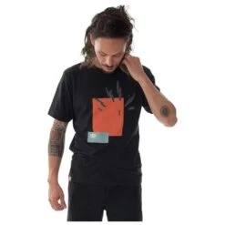 Tee-shirt D’escalade Snap Men's Holds T-Shirt Black -Plein Air Sports Équipements Magasin 943bb3aeec348f34fcdd0f402845a3fdf9feec6d E22SNAPTTH2218361 4