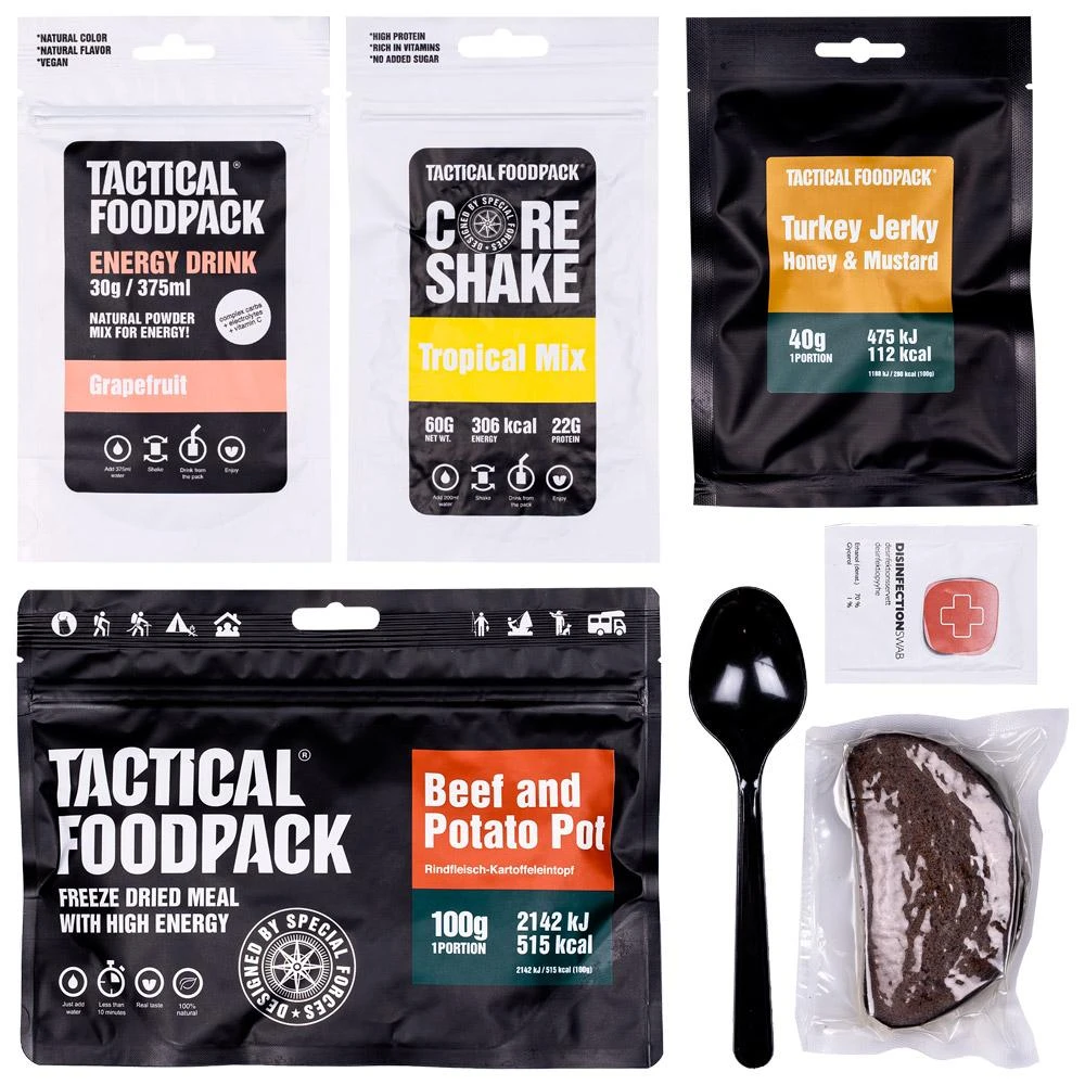 Repas Lyophilisé Tactical Foodpack Ration Foxtrot 4 Repas Lyophilisé Tactical Foodpack Ration Foxtrot – Image 2