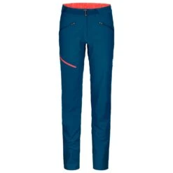 Pantalon D’alpinisme Ortovox Brenta Pants W Petrol Blue