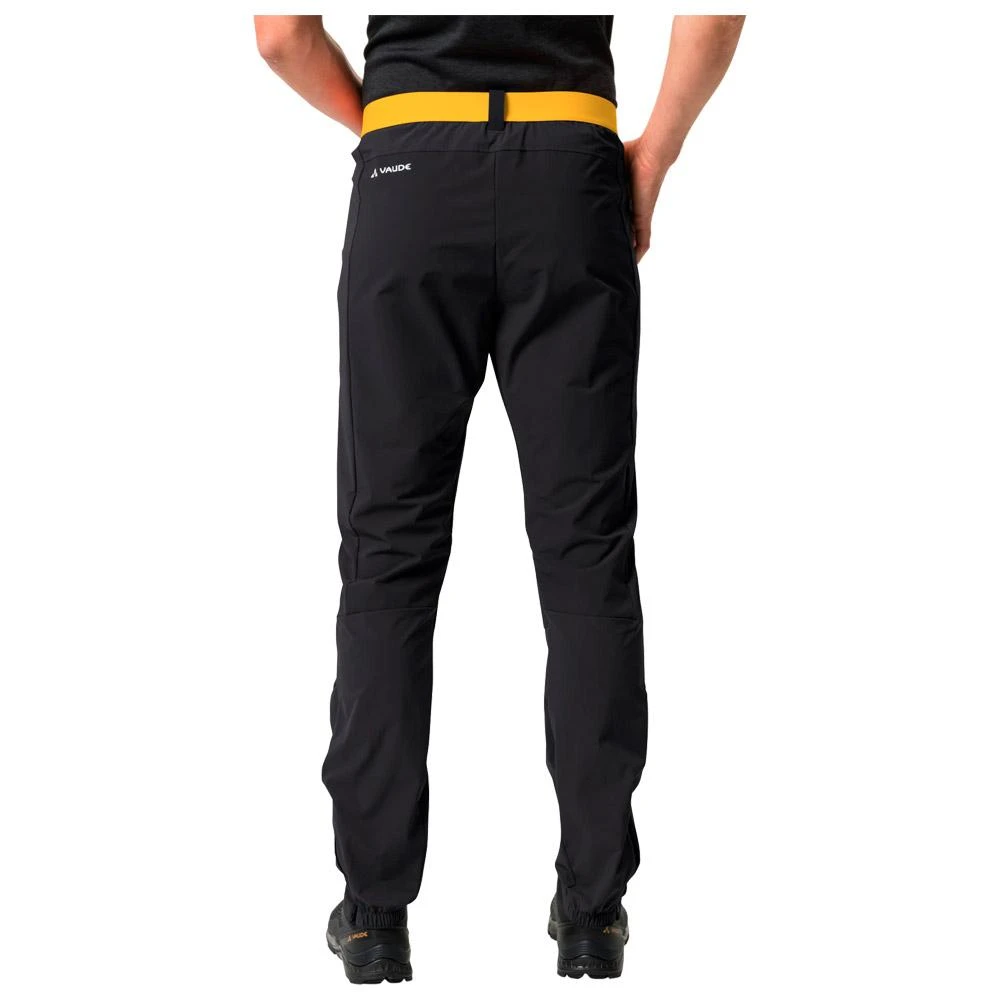 Pantalon De Rando Vaude Men's Scopi Pants III Black Yellow 6 Pantalon De Rando Vaude Men's Scopi Pants III Black Yellow – Image 4